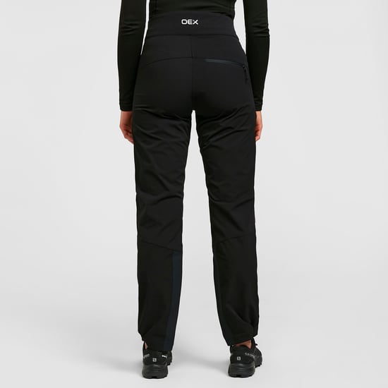 OEX Women's Strata Water Repellent Softshell Walking & Hiking Trousers with Zipped Pockets