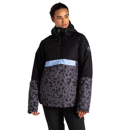 Dare2b Dames snowburst leopard print overhead ski jas - Image 4