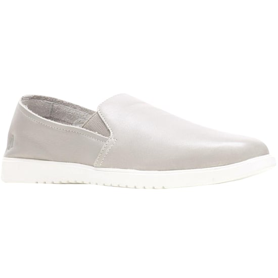 Hush Puppies Womens/Ladies Everyday Leather Shoes (Grey) - Image 1