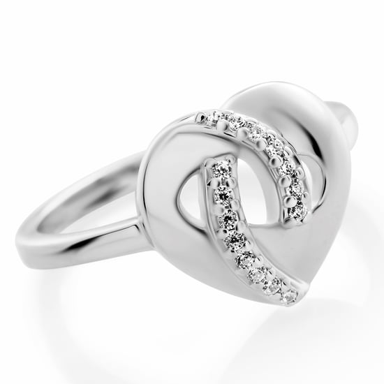 Orphelia 'Amore' Dames 925 Sterling Zilveren Ring - Zilver ZR-7577 - Image 1