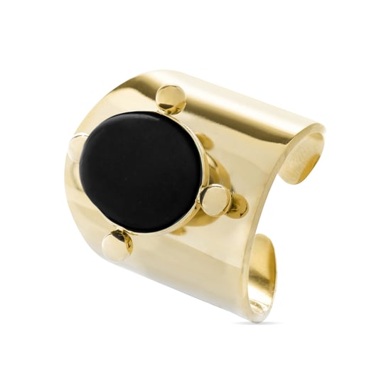 Luxenter Onyx ring afgewerkt in 18K geel goud - Rhumo - Image 2