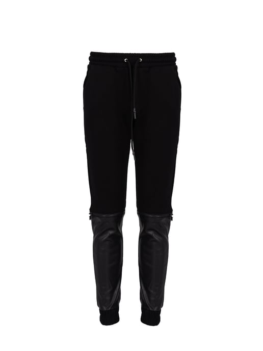 Les Hommes Trousers Jogshort Men's Black