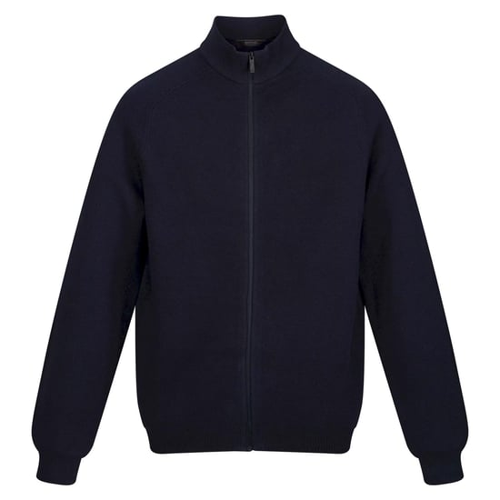 Regatta Mens Kylo Knitted Full Zip Fleece Jacket (Navy)
