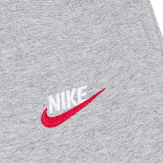 Nike Sportswear Men's Club Fleece Crew Tracksuit Grey - Image 6