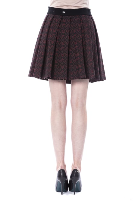 BYBLOS Women's Brown Cotton Skirt
