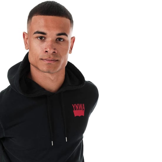 Men's Levis LFC YNWA Batwing Hoody in Black