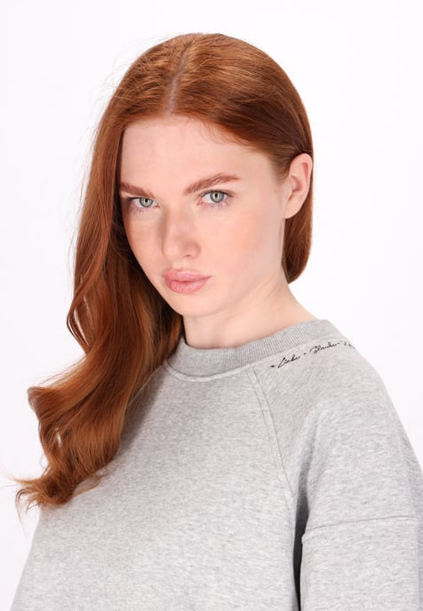 Dreimaster Sweatshirt Dames grijs melange - Image 5