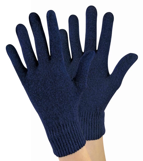 Ladies / Womens Knitted Magic Thermal Wool Gloves for Cold Weather - Image 1