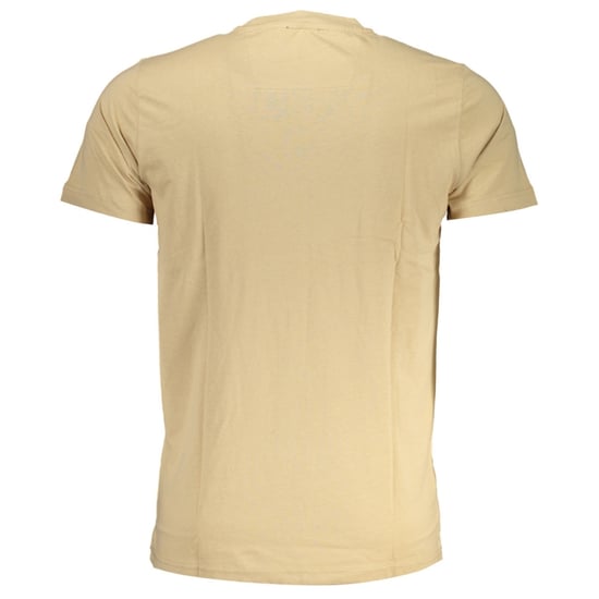 Cavalli Class Dapper Zwart Logo Beige T-Shirt - Image 2