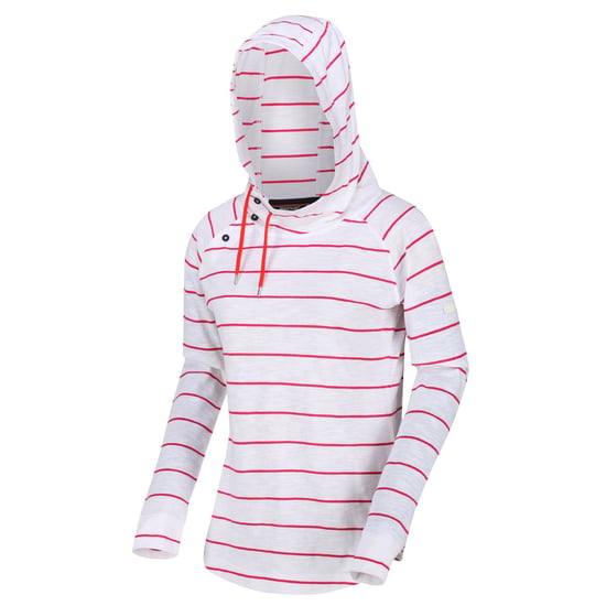 Regatta Womens/Ladies Merindah Hoodie (Virtual Pink Stripe)