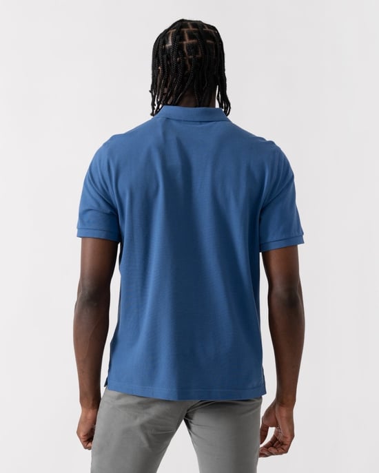 GANT Mens Regular Fit Short Sleeve Shield Logo Pique Polo - Image 4