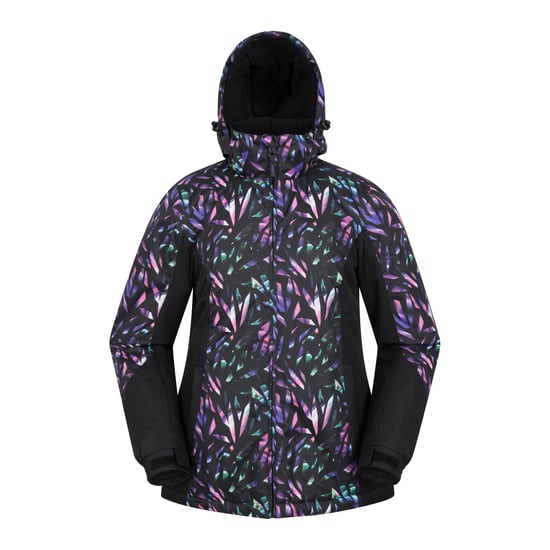 Mountain Warehouse Womens/Ladies Dawn II Kaleidoscope Ski Jacket (Black/Teal)