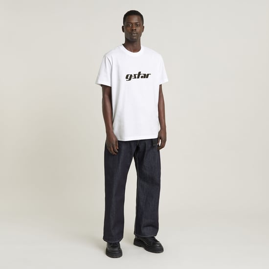 G-Star RAW Unisex Cursive Script Loose T-Shirt