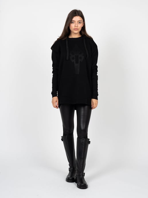 La Haine Inside Us Sweatshirt Unisex Woman's Black - Image 2