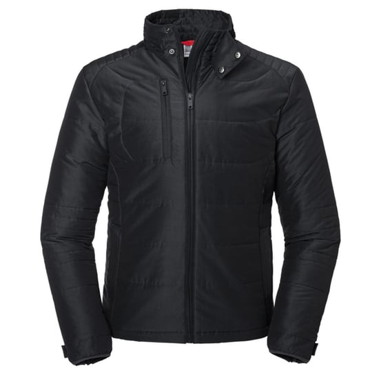 Russell Mens Cross Padded Jacket (Black) - Image 1
