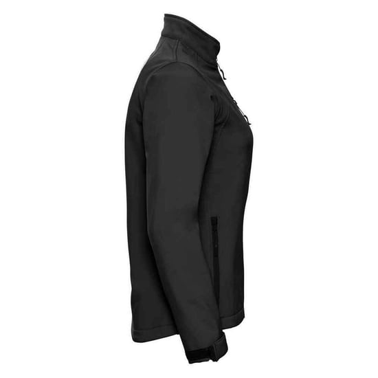 Russell Womens/Ladies 3 Layer Soft Shell Jacket (Black) - Image 3