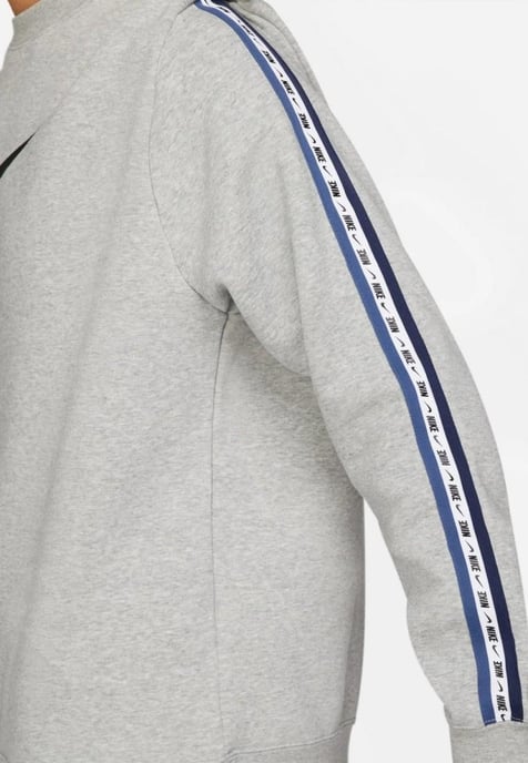 Nike Fleece Sportswear heren trainingspak met ronde hals in grijs - Image 3