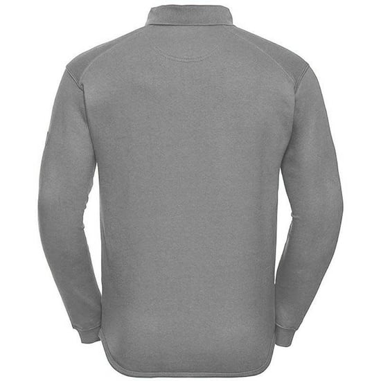 Russell Europe Mens Heavy Duty Collar Sweatshirt (Licht Oxford) - Image 2