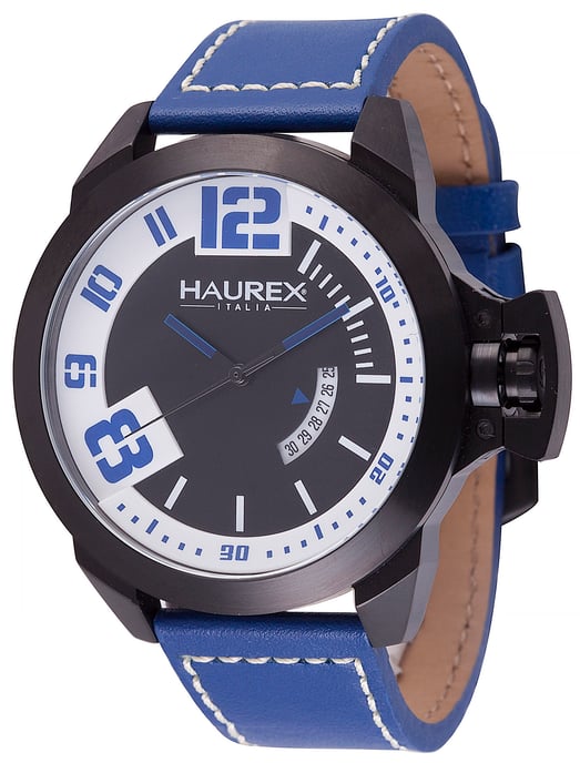 Haurex italy:storm blue dial watch