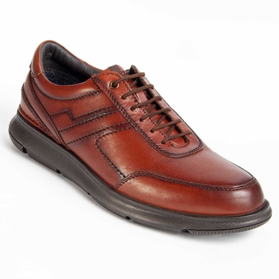 Purapiel Oxford-Sko Confore4 Brun