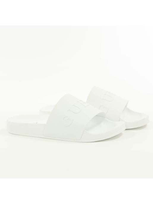 Guess herenmuiltjes met reliëflogo - Image 1