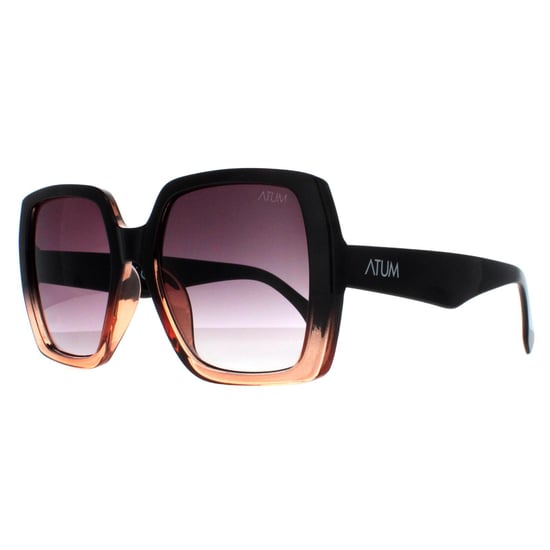 Atum Square Womens Black Nude Gradient Smoke Grey Gradient Zouk