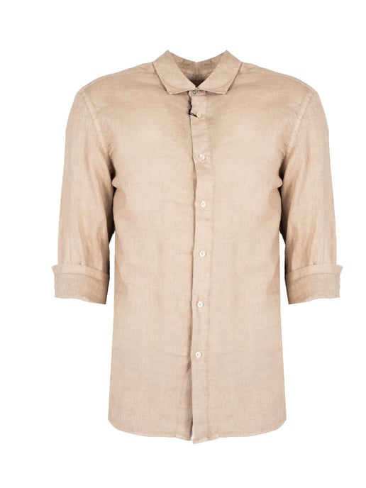 Xagon Man Shirt Lino Men's Beige - Image 1