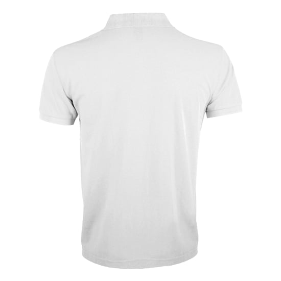 SOLS Mens Prime Polo Shirt (White) - Image 2