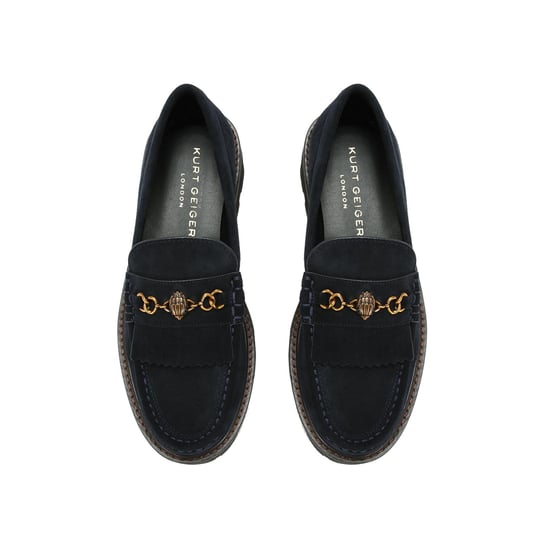 Kurt Geiger London Suede Carnaby Chunky Loafer Loafers