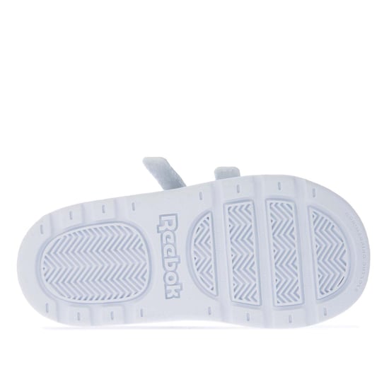 Girl's Reebok Classics Infant Royal Complete CLN 2 Trainers in White Black