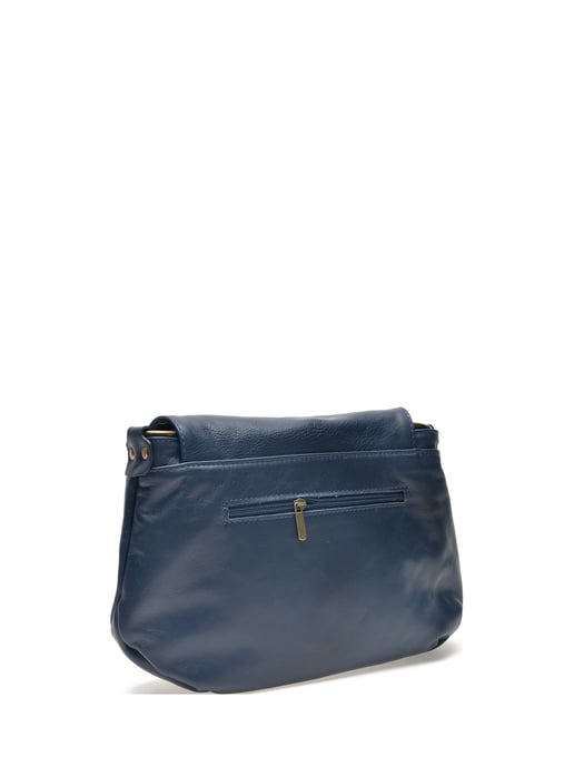 Isabella Rhea SS22 IR 2052 Blue Leather Bag - Image 2