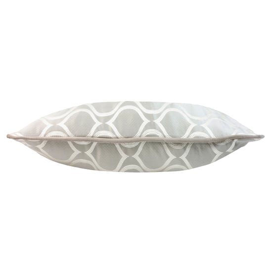 Solitaire Embroidered Rectangular Feather Filled Cushion - Image 2