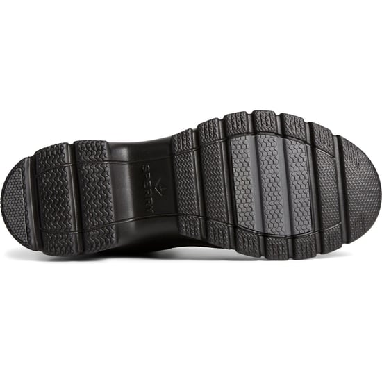 Sperry Duck Float Leather Black Wellington Boots - Image 3