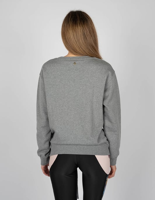 Trussardi Jeans Sweatshirt Woman's Grey
