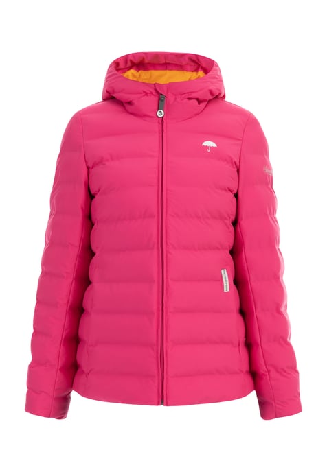 Schmuddelwedda Overgangsjas / Winterjas Dames roze oranje - Image 1