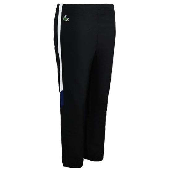 Lacoste Polyester Activewear Kids Black Track Pants - Image 1