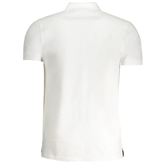 Cavalli Class Bold Logo White Polo Shirt - Image 2