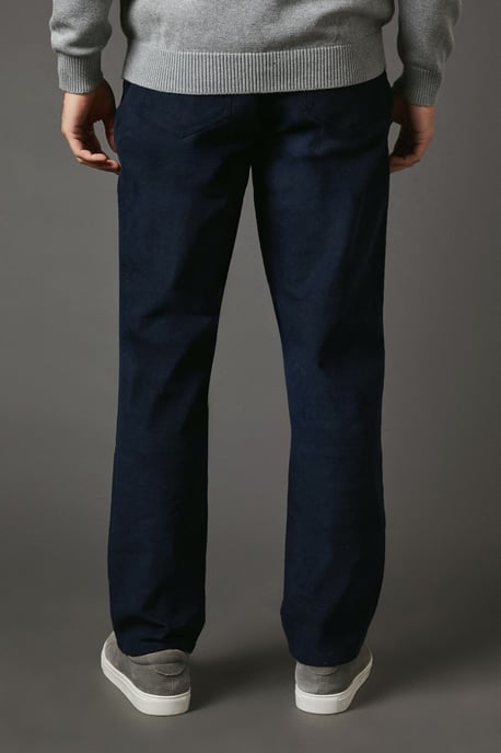 Corduroy Straight Fit 5 Pocket Trouser