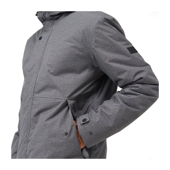 Regatta Mens Sterlings IV Waterproof Jacket (Storm Grey Marl) - Image 3