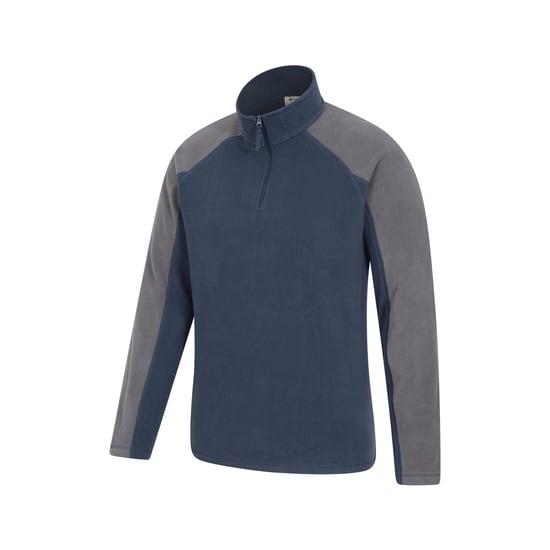 Mountain Warehouse Heren Ashbourne II Half Zip Fleece Top (Donkerblauw) - Image 4