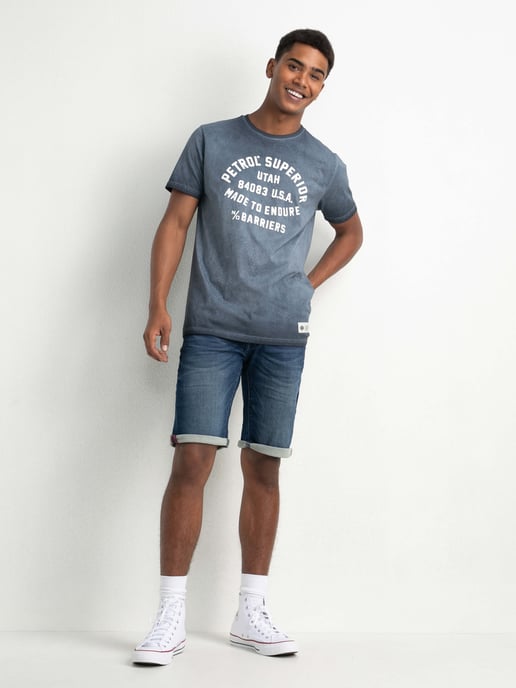 Petrol Industries - Jongens Jackson Denim Short - Blauw - Image 5