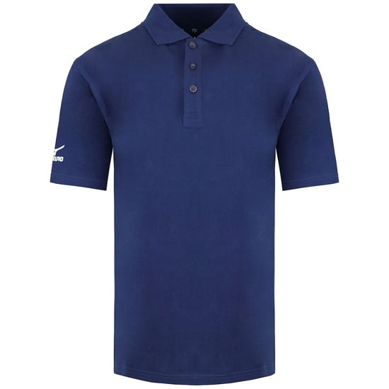 Mizuno Pro Kids Navy Golf Polo Shirt - Image 1