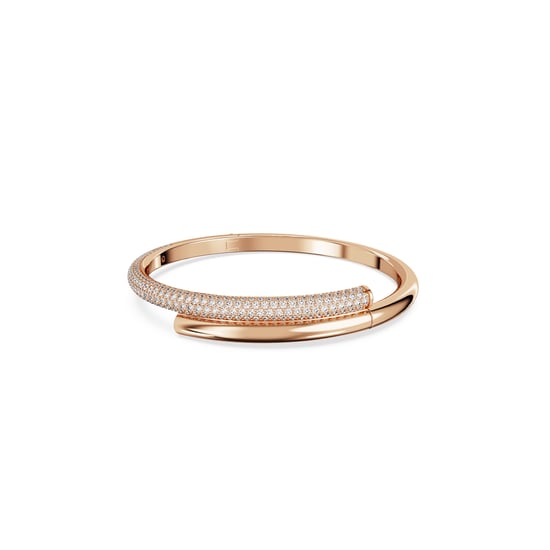 Swarovski 'Dextera' Dames Gouden Geplateerde Metalen Armband - Roze 5692267 - Image 1
