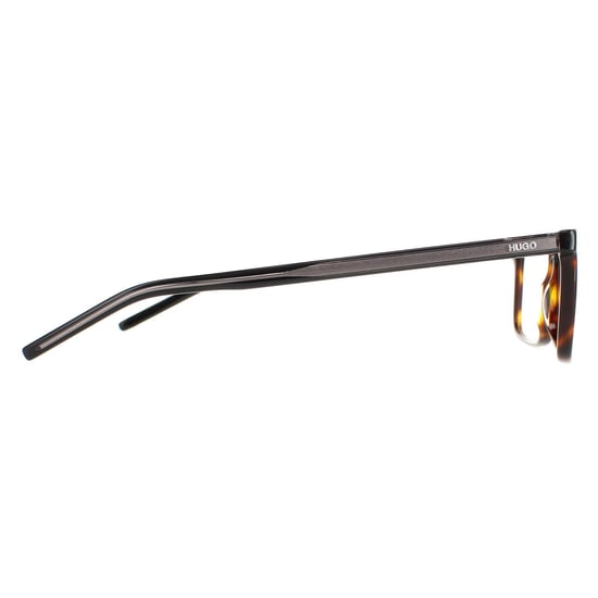 Hugo by Hugo Boss Square Mens Havana Grey Glasses