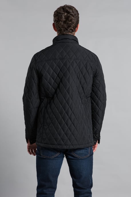 Black Diamond Quilted Jacket