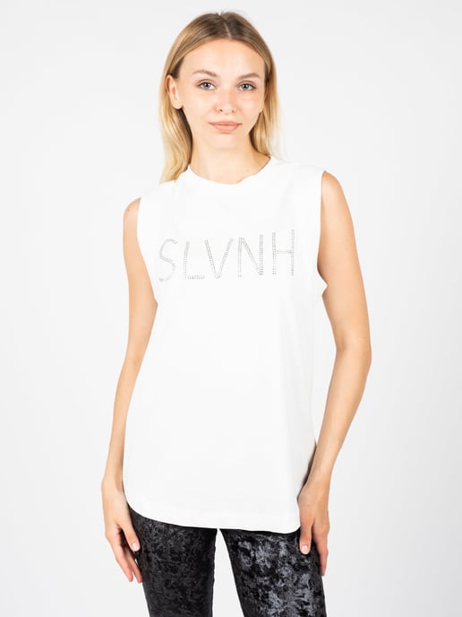 Silvian Heach T-Shirt Woman's White