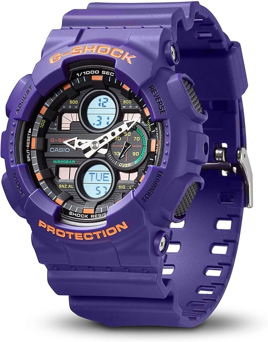 Casio G-shock Men's Purple Watch GA-140-6AER - Image 3