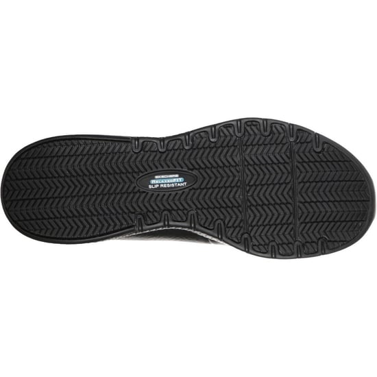 Skechers Womens Marsing Gmina Slip Resistant Leather Shoes - Image 4