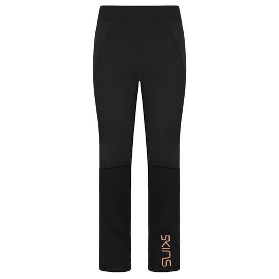 Skins Series-5 Stretch Waist Black Womens Long Tights Leggings SF40501199001