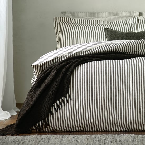 Yard Hebden Striped Duvet Cover Set - Image 3